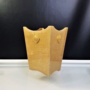 Mike + Ally Chateau Wastebasket Luxury Bathroom Accessories Vintage Discontinued